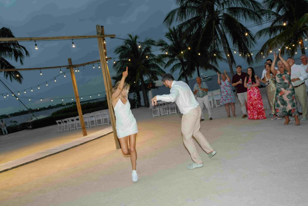 Tiffany and Joey Dancing