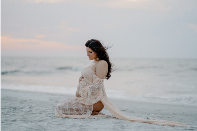 We know how personal and profound this journey is, and we treat every maternity beach photoshoot as a sacred honor.